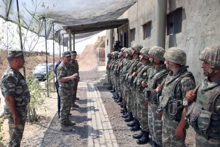 Ali Baş Komandanın tapşırığı ilə hərbi hissələrin yoxlanılması davam edir - FOTO - VİDEO