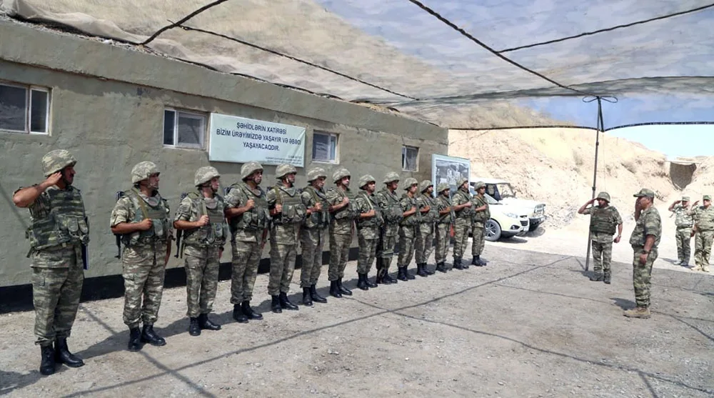 Ali Baş Komandanın tapşırığı ilə hərbi hissələrin yoxlanılması davam edir - FOTO - VİDEO