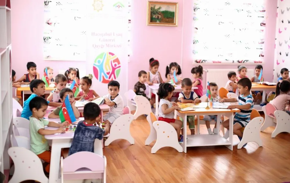 30 uşaq günərzi qayğı mərkəzinə - CƏLB OLUNDU