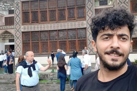 Şəkidə ağac aşmadan bir neçə saniyə öncənin görüntüsü - xəsarət alan İlkin danışdı