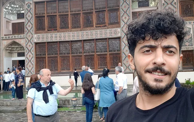 Şəkidə ağac aşmadan bir neçə saniyə öncənin görüntüsü - xəsarət alan İlkin danışdı