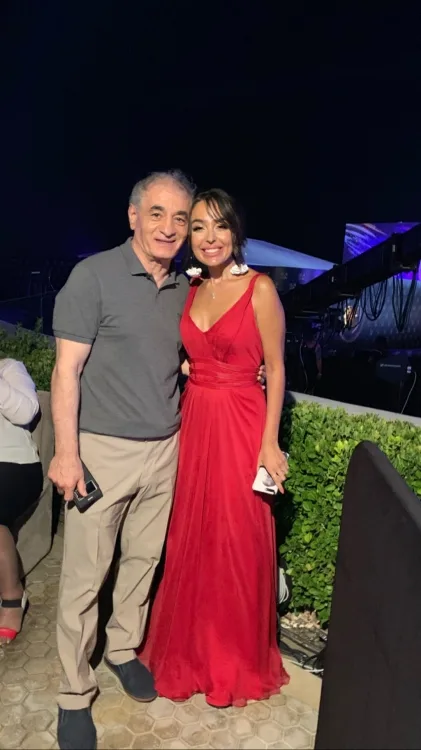 Leyla Əliyeva Fəxrəddin Manafovla bir arada - FOTOLAR