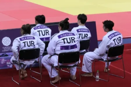 Cüdo üzrə Türkiyə milli komandası - “EYOF Bakı 2019”un çempionu olub