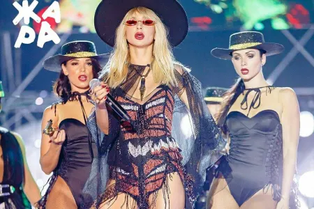 Loboda Bakıda hərarəti artırdı - FOTOLAR