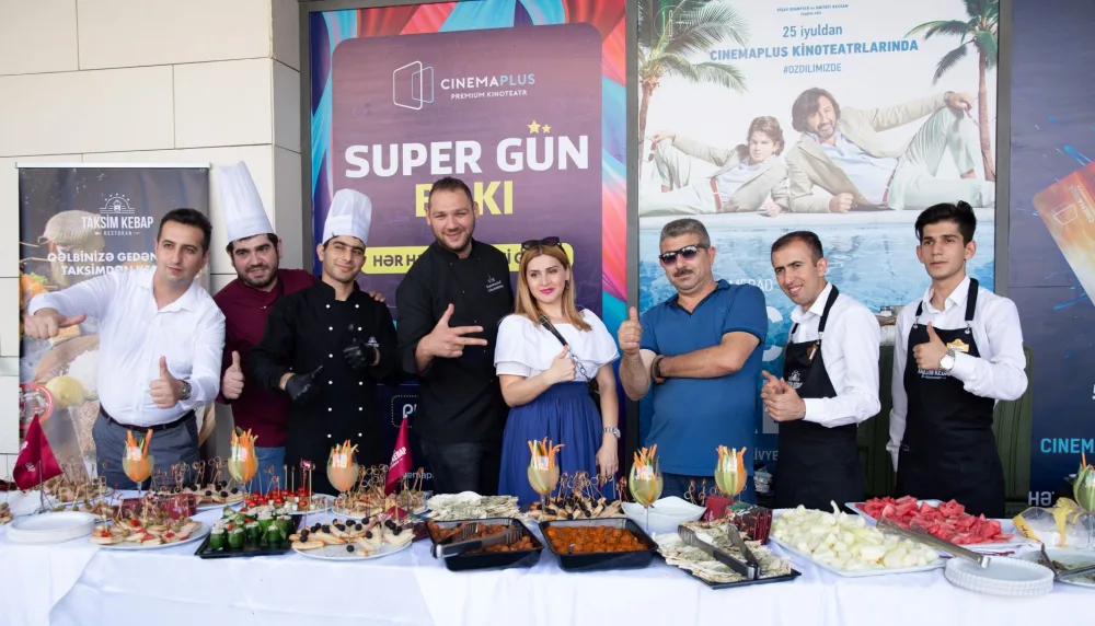 Ən ulduzlu komediya filminin nümayişi keçirildi - FOTOLAR