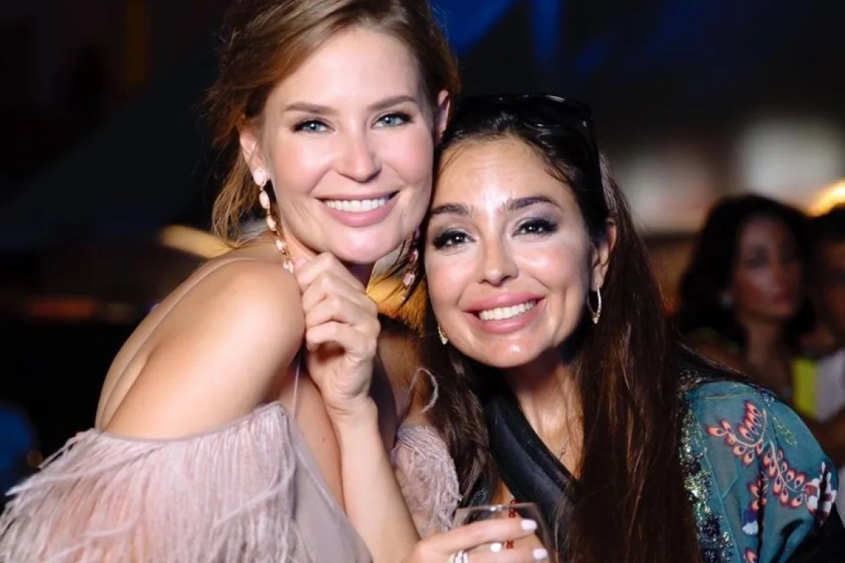 Leyla Əliyeva və Alyona Qavrilova bir arada - FOTO