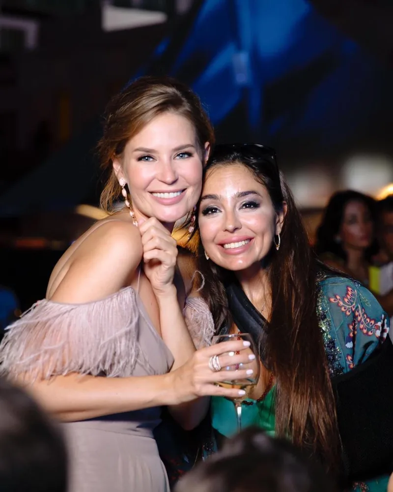 Leyla Əliyeva və Alyona Qavrilova bir arada - FOTO