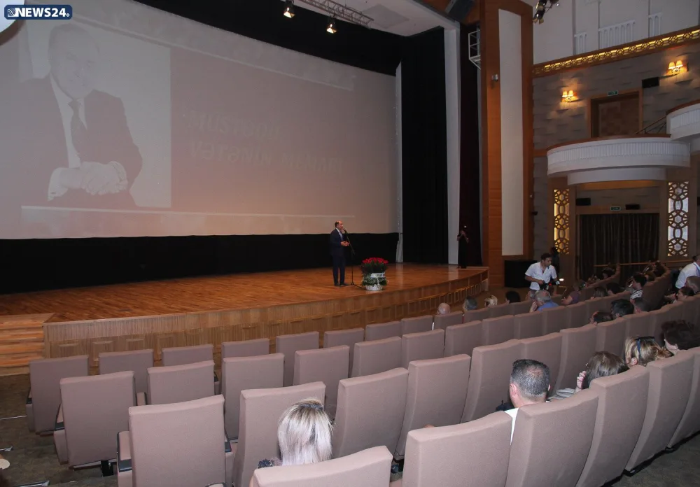 “Müstəqil vətənin memarı” filmi təqdim olundu - FOTO