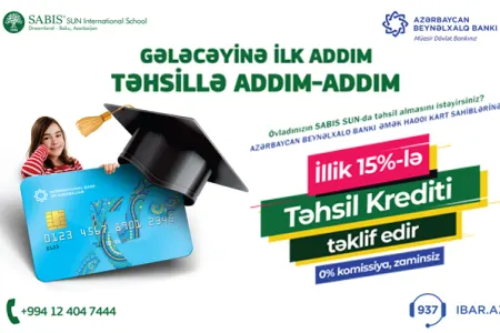 Azərbaycan Beynəlxalq Bankı yeni təhsil krediti təklif edir