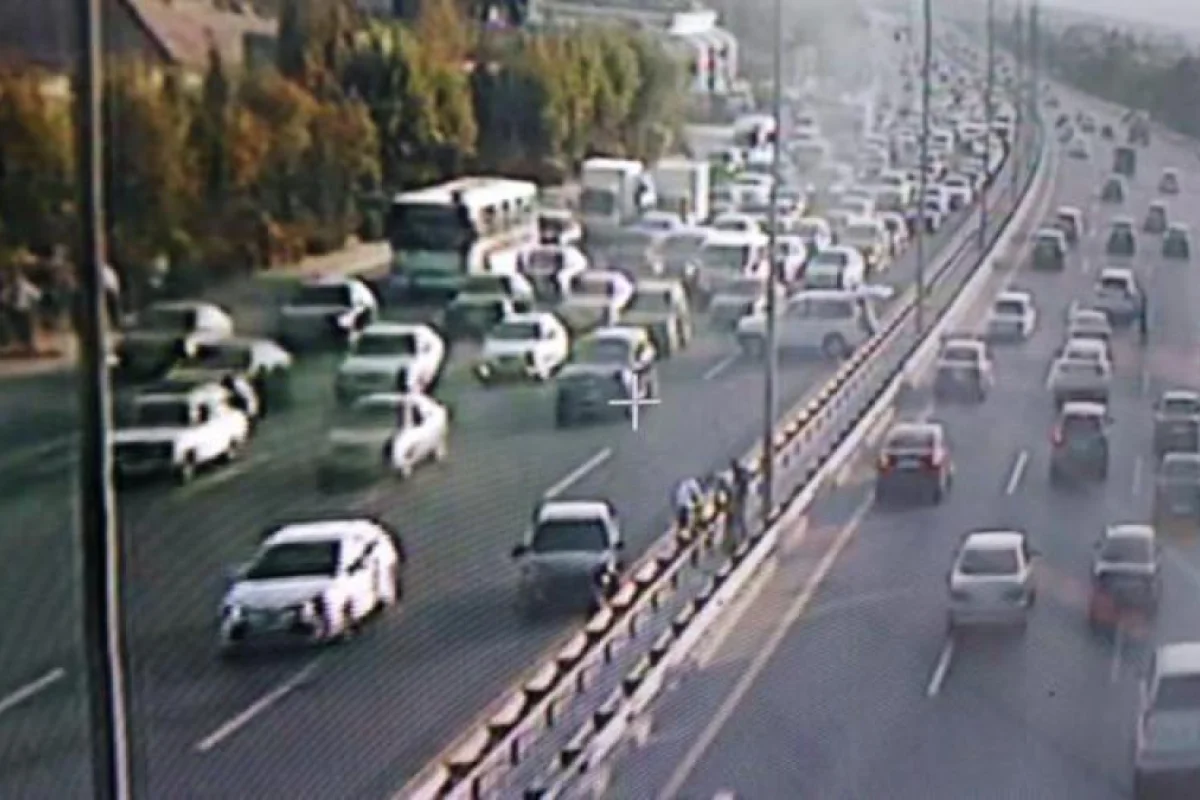 Bakıda QƏZA - FOTOLAR