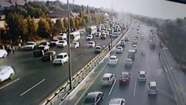 Bakıda QƏZA - FOTOLAR