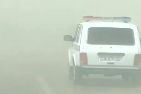 Bakıda qasırğa başladı -maşınlar görünməz oldu - VİDEO