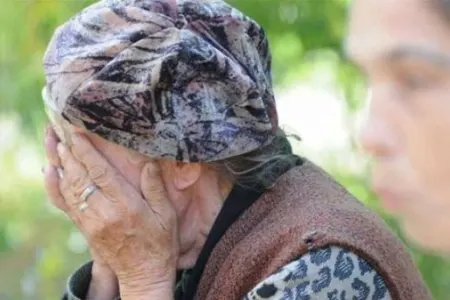 Xızıda yaşlı qadını soydular - FOTO