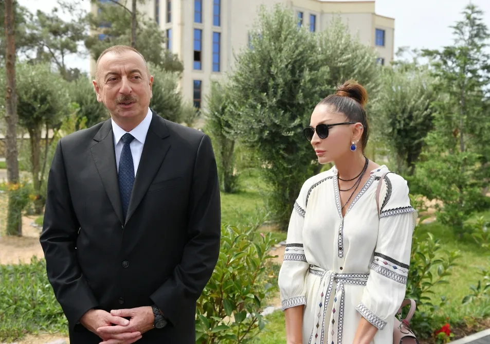 İlham Əliyev Pirallahıda “Mirvari” Park Kompleksinin - AÇILIŞINDA - FOTOLAR -YENİLƏNDİ-2