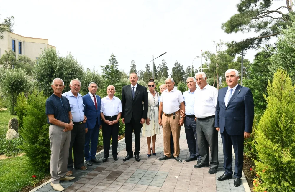 İlham Əliyev Pirallahıda “Mirvari” Park Kompleksinin - AÇILIŞINDA - FOTOLAR -YENİLƏNDİ-2