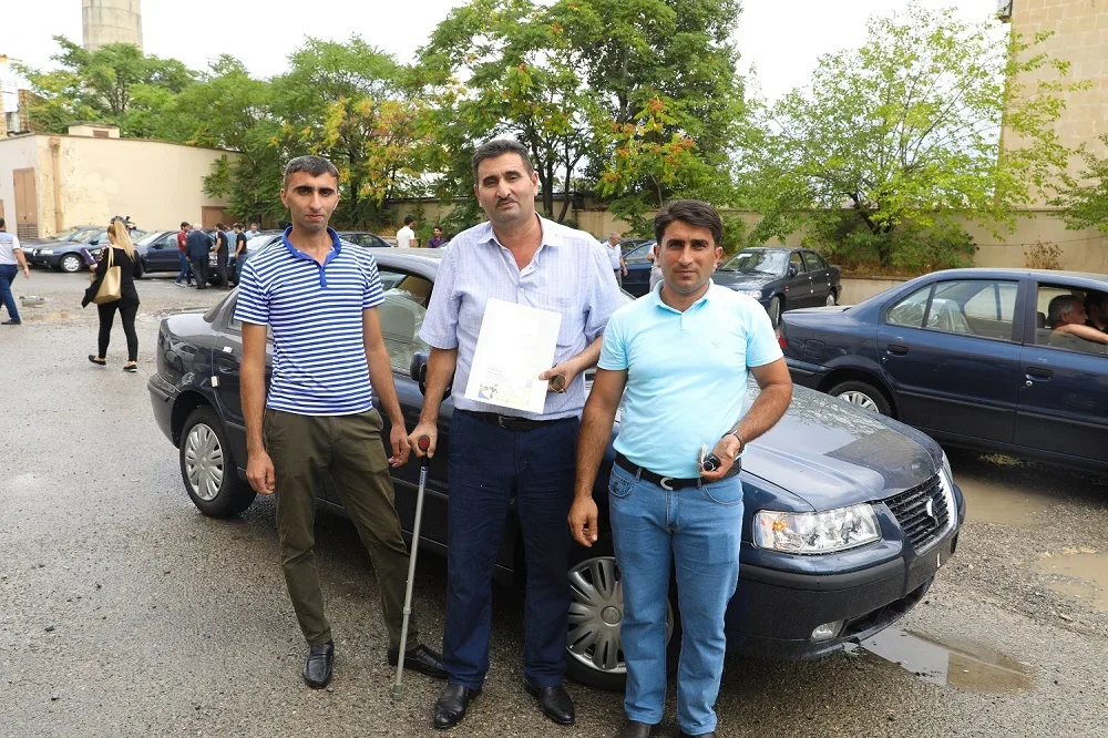 Qarabağ əlillərinə yenə 50 avtomobil - BAĞIŞLANDI