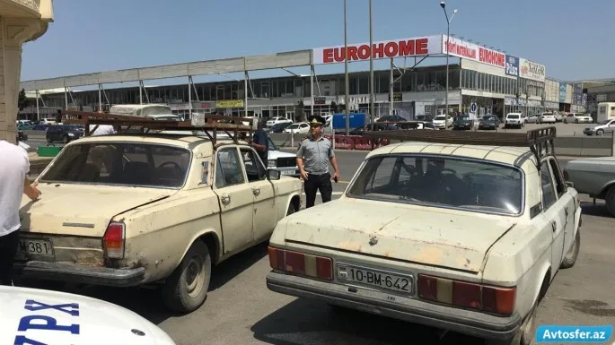 Yol polisi nasaz avtomobillərə qarşı sərt tədbirlərə başladı - FOTO