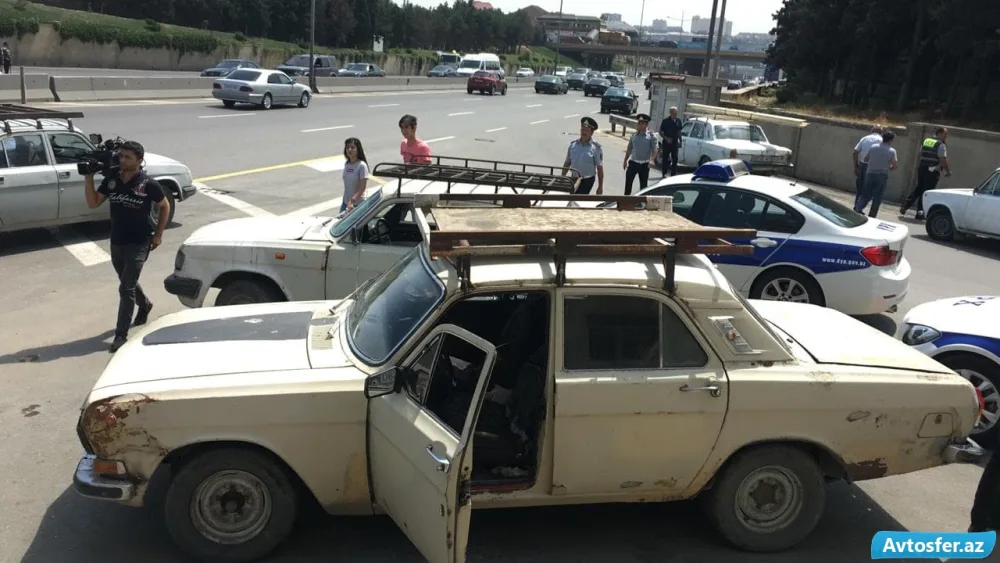Yol polisi nasaz avtomobillərə qarşı sərt tədbirlərə başladı - FOTO
