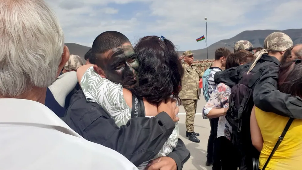 Azərbaycan Ordusunun təlim hissə və bölmələrində - andiçmə mərasimi keçirildi - FOTO