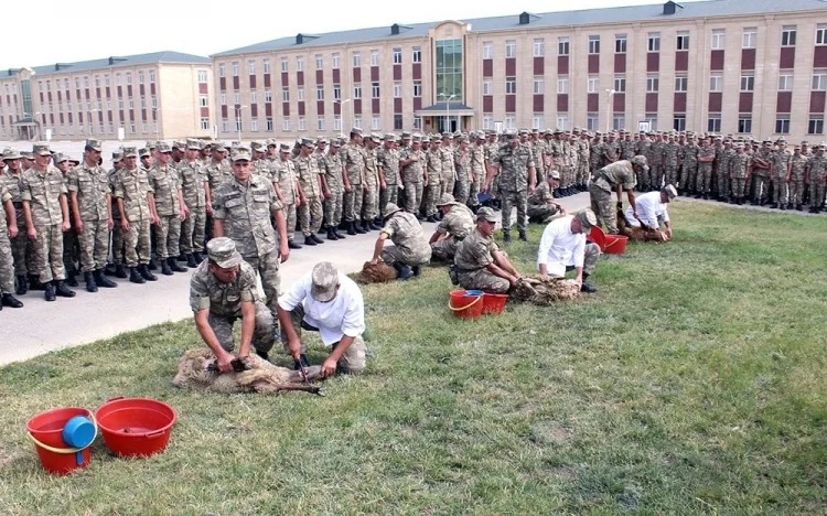 Hərbi hissələrdə Qurban bayramı qeyd olundu - -FOTOLAR