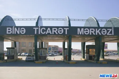 Binə Ticarət Mərkəzində - YANĞIN - YENİLƏNİB - FOTO