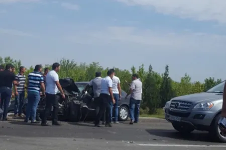 Hacıqabulda yol qəzasında 7 nəfər xəsarət aldı