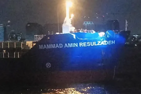 Rəsulzadə gəmisi qəzaya uğradı