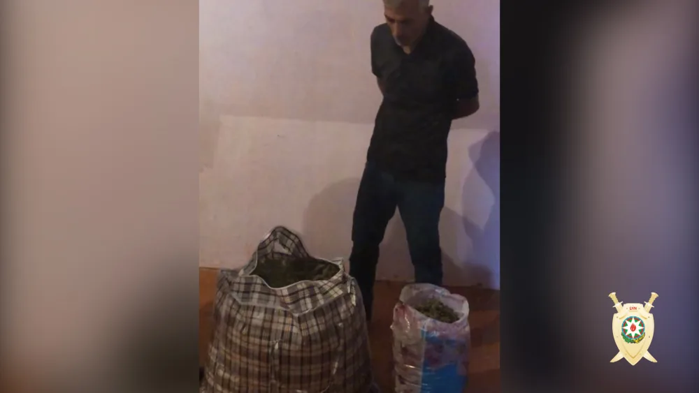 1 ton narkotik maddəni satmaq istəyən şəxs - HƏBS OLUNDU