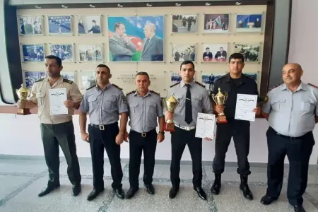 Güllə atıcılığı üzrə DİN birinciliyi keçirildi - FOTO