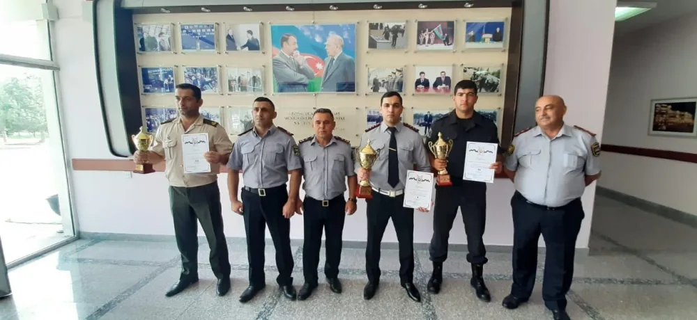 Güllə atıcılığı üzrə DİN birinciliyi keçirildi - FOTO