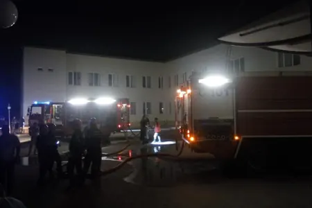 Suraxanıda xəstəxanada yanğın olub