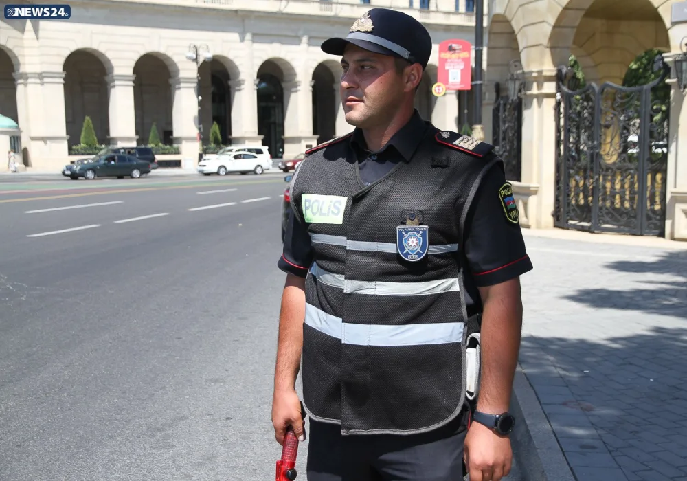 Yol polislərimiz yeni formalarda - FOTOLAR