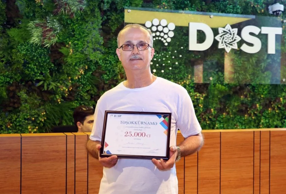 DOST mərkəzinə 25 000-ci - MÜRACİƏT