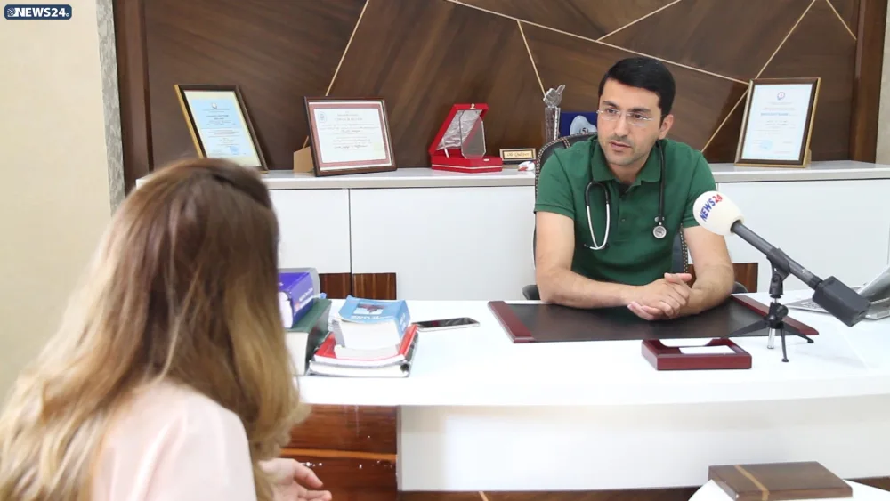 "Kanalizasiya suyu axıdılmış dənizdə uşaqların çimməsi infeksiya mənbəyidir" - Əli Quliyev - MÜSAHİBƏ - VİDEO