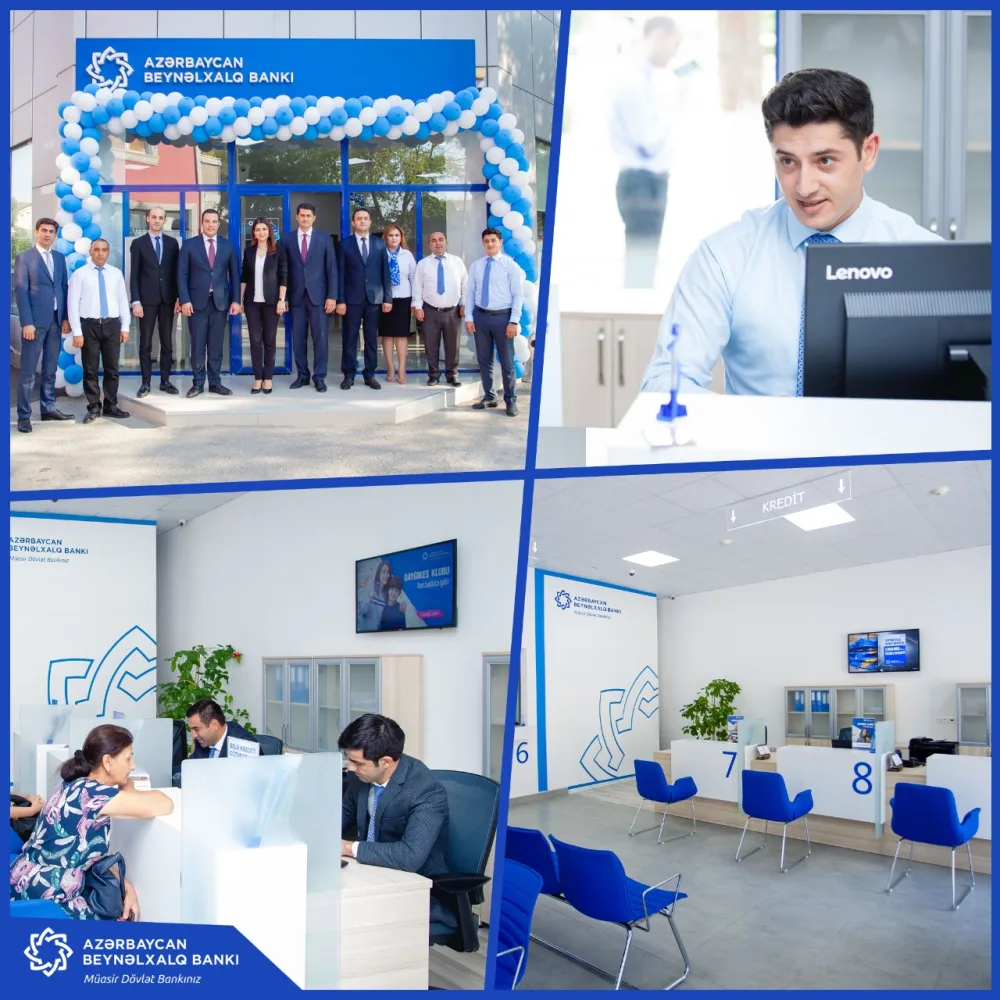 Beynəlxalq Bank bu şöbələrini - YENİLƏDİ - FOTO