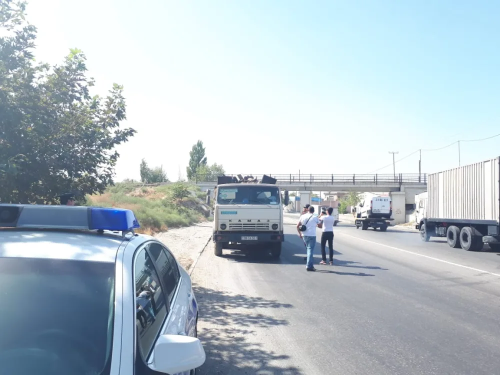 Yol polisləri zərərli qazların miqdarı ilə bağlı - xəbərdarlıq etdi - FOTO