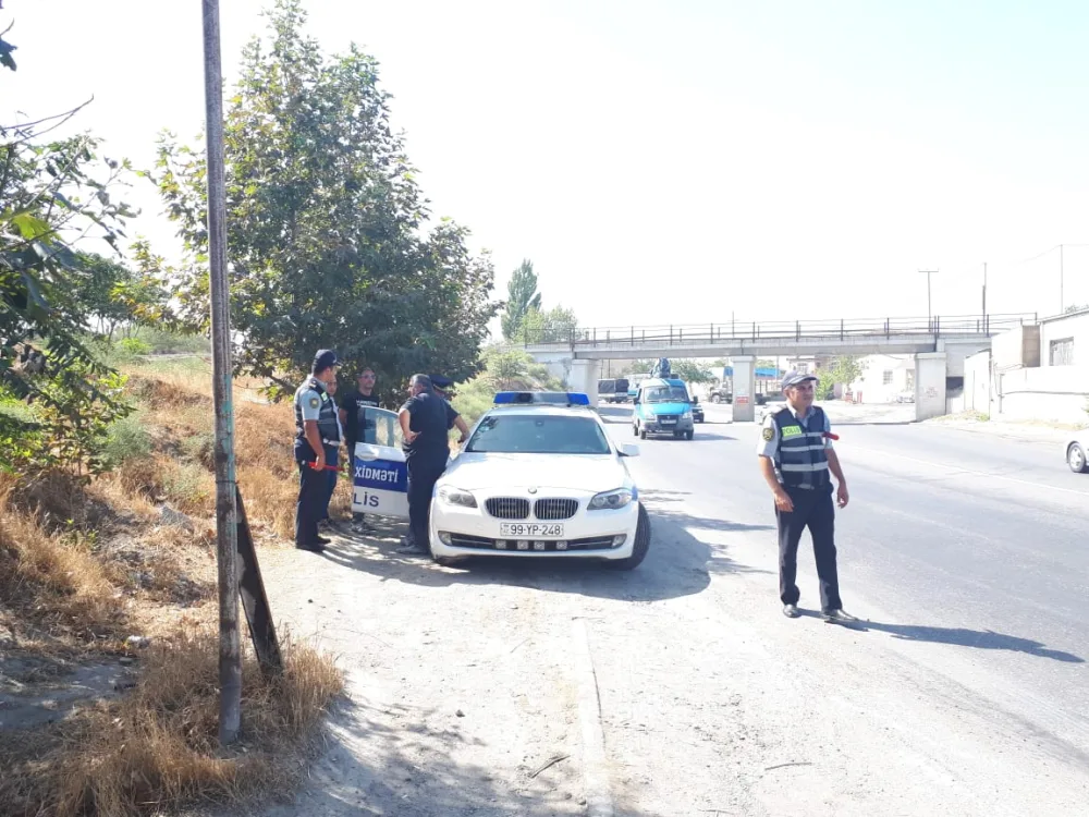 Yol polisləri zərərli qazların miqdarı ilə bağlı - xəbərdarlıq etdi - FOTO