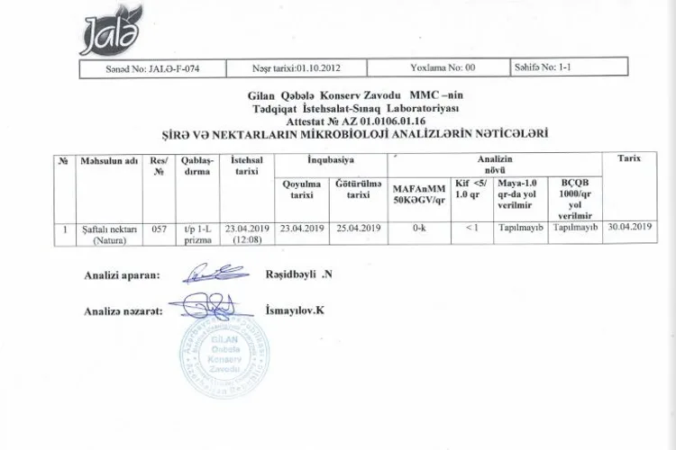 “Gilan Holding”dən “Natura” şirəsi ilə bağlı - rəsmi açıqlama