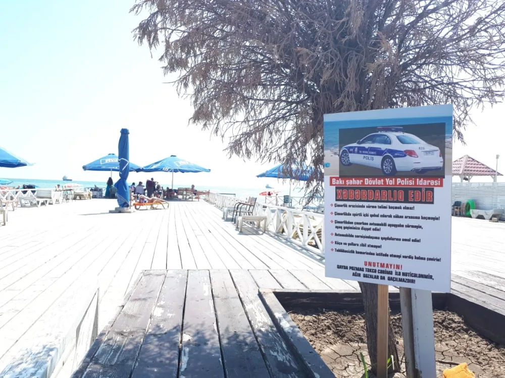 Yol polisi Sabunçu rayonunda "Təmiz hava" - AYLIĞI KEÇİRDİ - FOTO