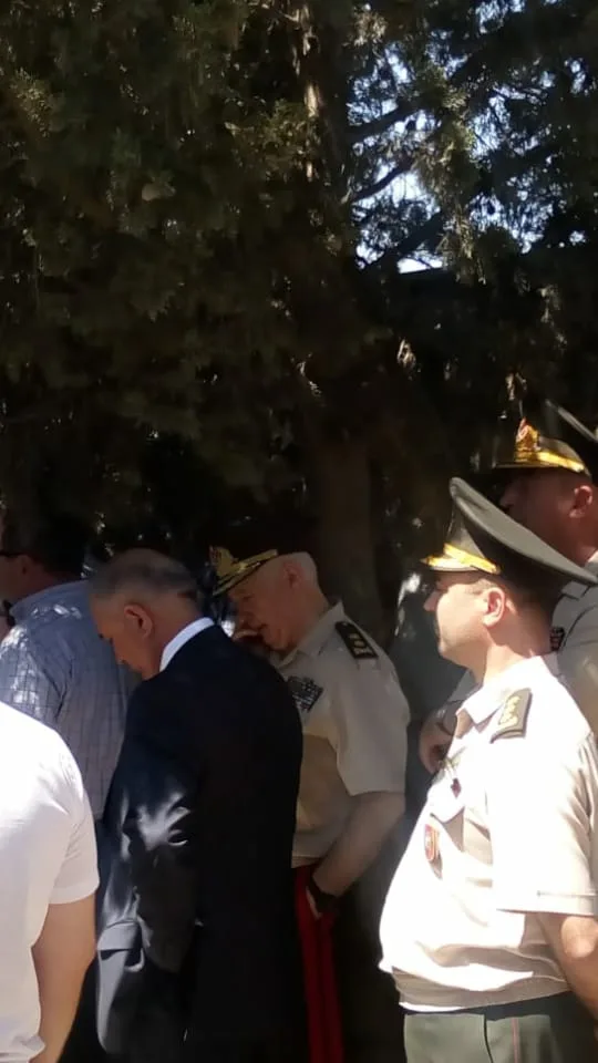 Rəşad Atakişiyevlə vida mərasimində - Nazir müavini və icra başçısı göz yaşlarını saxlaya bilmədi - FOTO