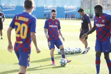 Messi sağaldı
