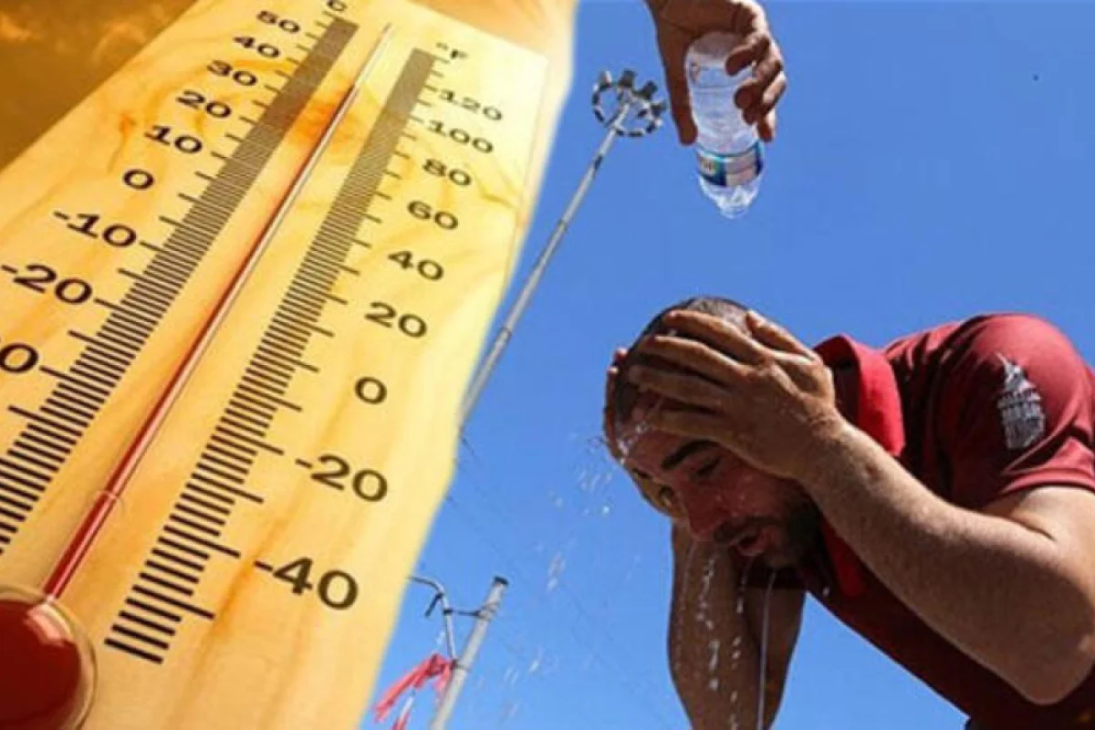 Dünən temperatur iqlim normasından 3 dərəcə yuxarı olub