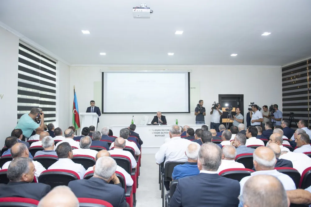 "Kənd təsərrüfatı məhsullarının istehsal həcmi 13% artıb" - İNAM KƏRİMOV