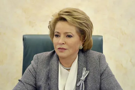 Valentina Matviyenko Mehriban Əliyevanı - TƏBRİK ETDİ