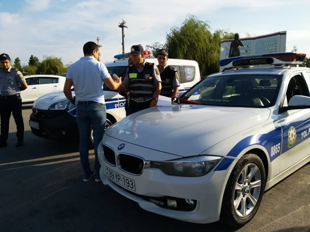 DYP 35 sürücünü cərimələdi - SƏBƏB - FOTO