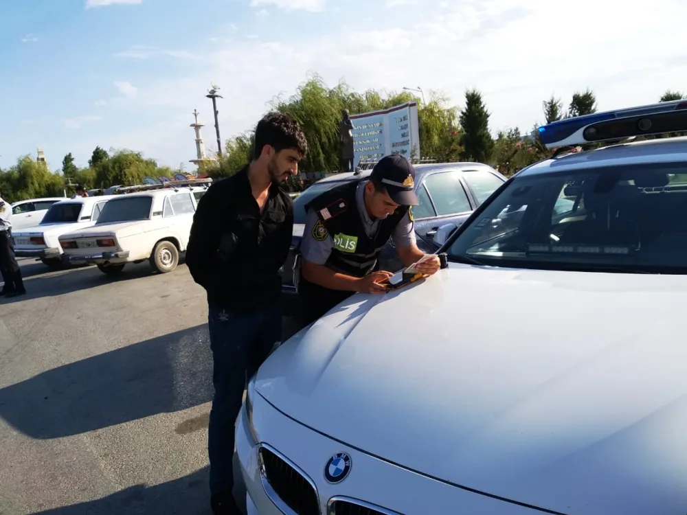 DYP 35 sürücünü cərimələdi - SƏBƏB - FOTO