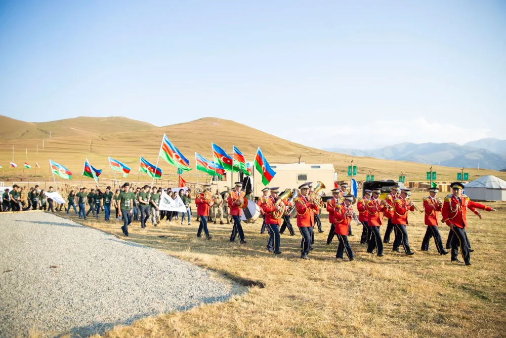 “Hərbiyyə” hərbi-vətənpərvərlik düşərgəsinə start verildi - FOTO