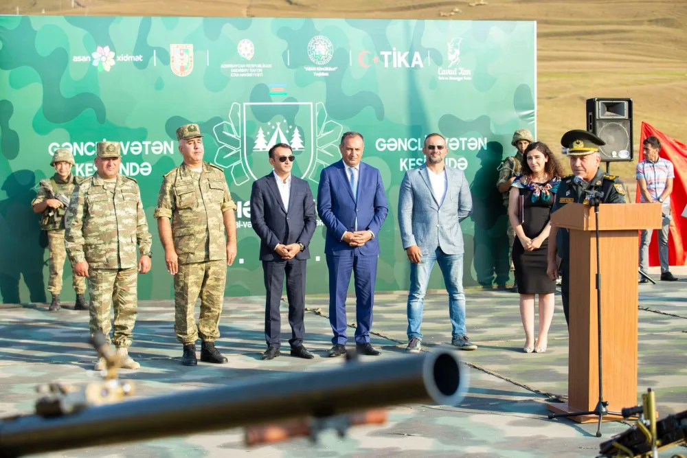 “Hərbiyyə” hərbi-vətənpərvərlik düşərgəsinə start verildi - FOTO