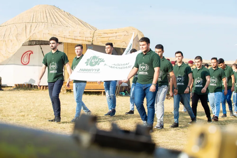 “Hərbiyyə” hərbi-vətənpərvərlik düşərgəsinə start verildi - FOTO