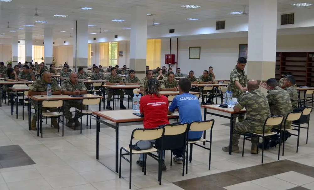 Azərbaycan Ordusunda səmti müəyyən etmə yarışları - BAŞLADI - FOTO